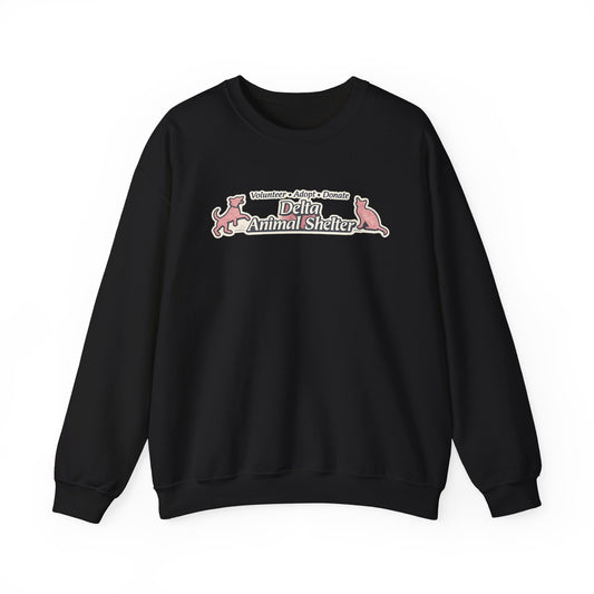 Delta Animal Shelter "Retro" Collection Crewneck Sweatshirt