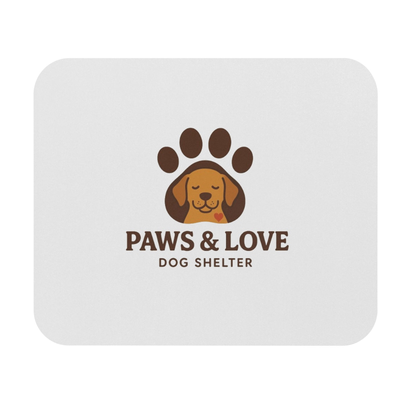 Paws & Love Dog Shelter Mouse Pad