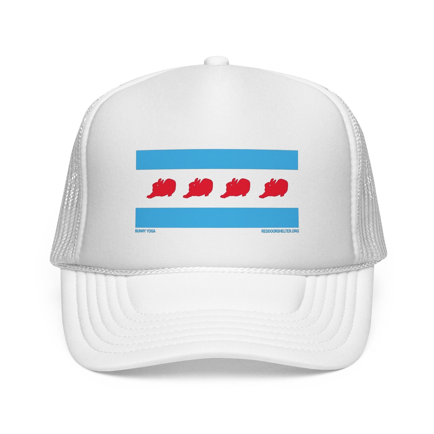 Red Door Bunny Yoga Collection Trucker Hat
