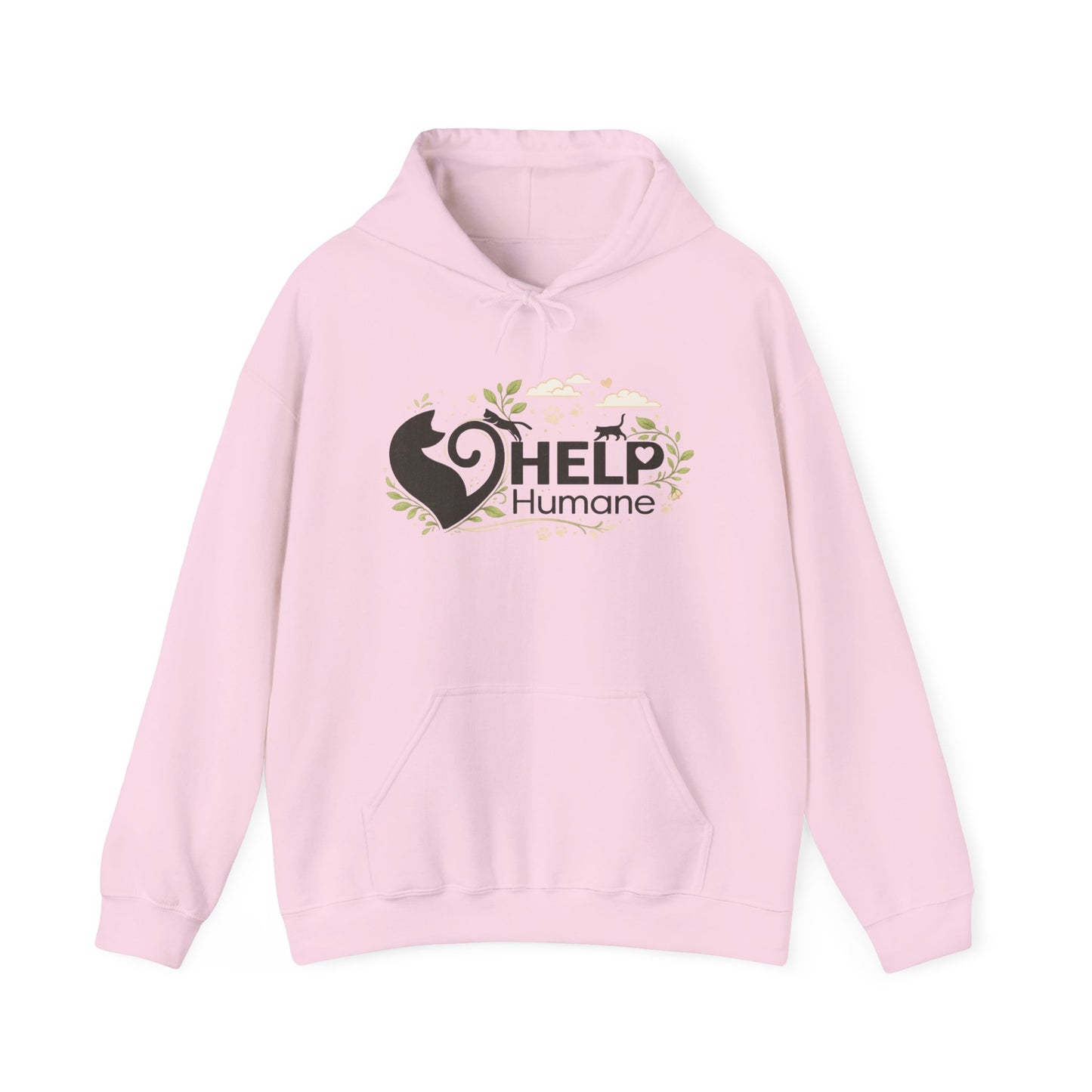 NEW! Eco Style Help Humane Logo Hoodie