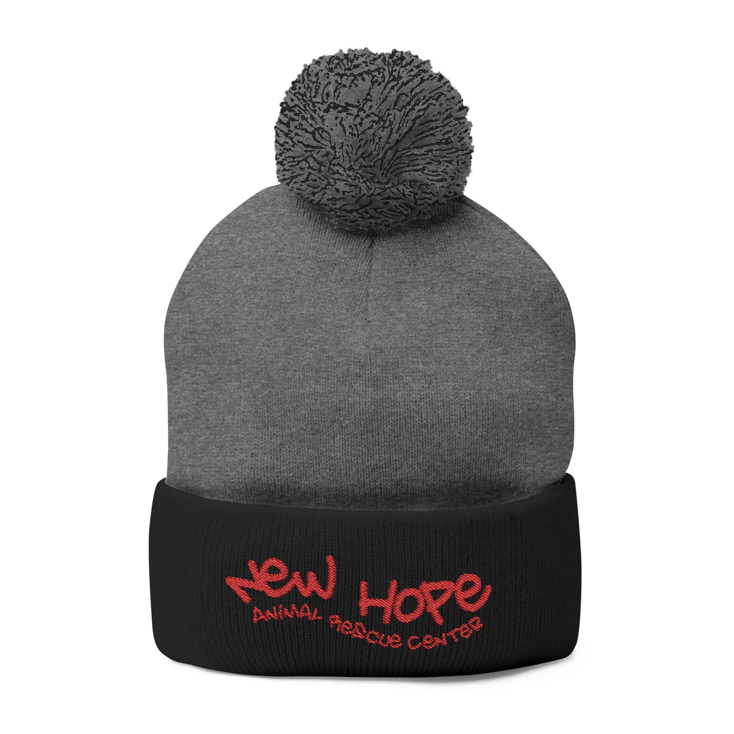 New Hope Knit Winter Hat Embroidered