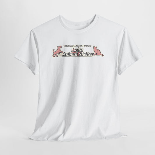 Delta Animal Shelter Volunteer "Retro" Collection T-Shirt (Internal)