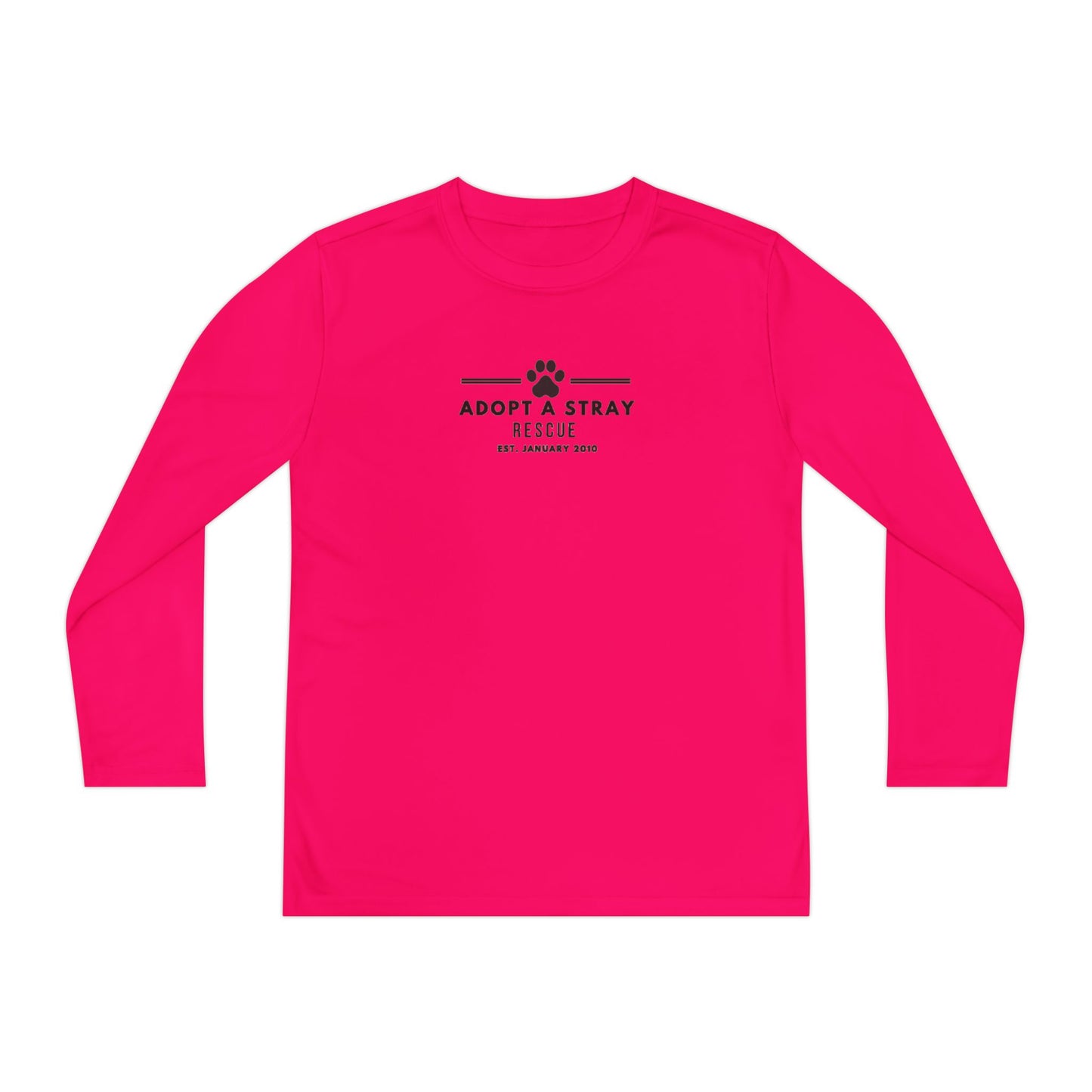 Adopt a Stray Rescue Youth Long Sleeve Tee