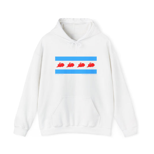 Chicago Skyline Hooded Sweatshirt