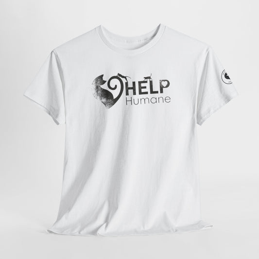 HELP Humane "Stamped Used Look Logo" with Side Patch