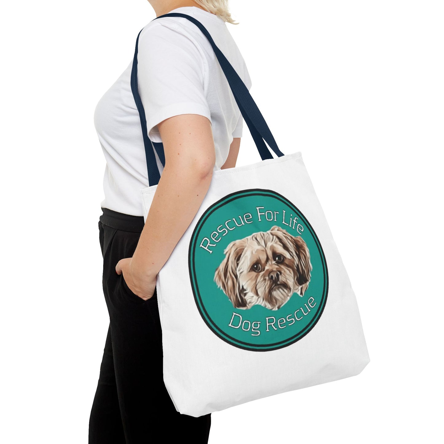 Rescue For Life Dog Rescue Tote Bag