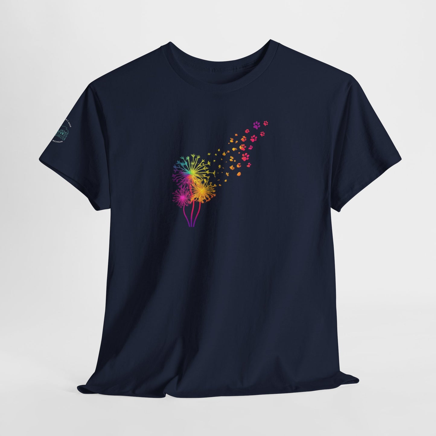 Northwoods Dandelion Rainbow Tee