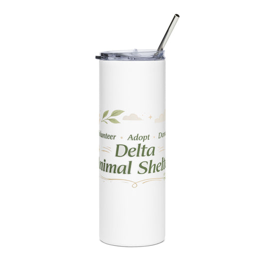 Delta Animal Shelter 20oz Stainless "Eco" Collection Tumbler