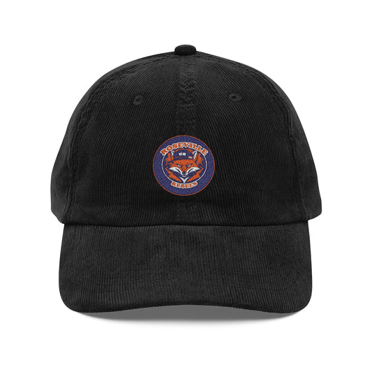 Roseville Vintage Corduroy Cap - Embroidered