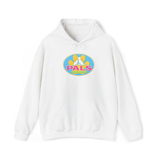 PALS Animal Shelter Badge New Color Logo Hoodie
