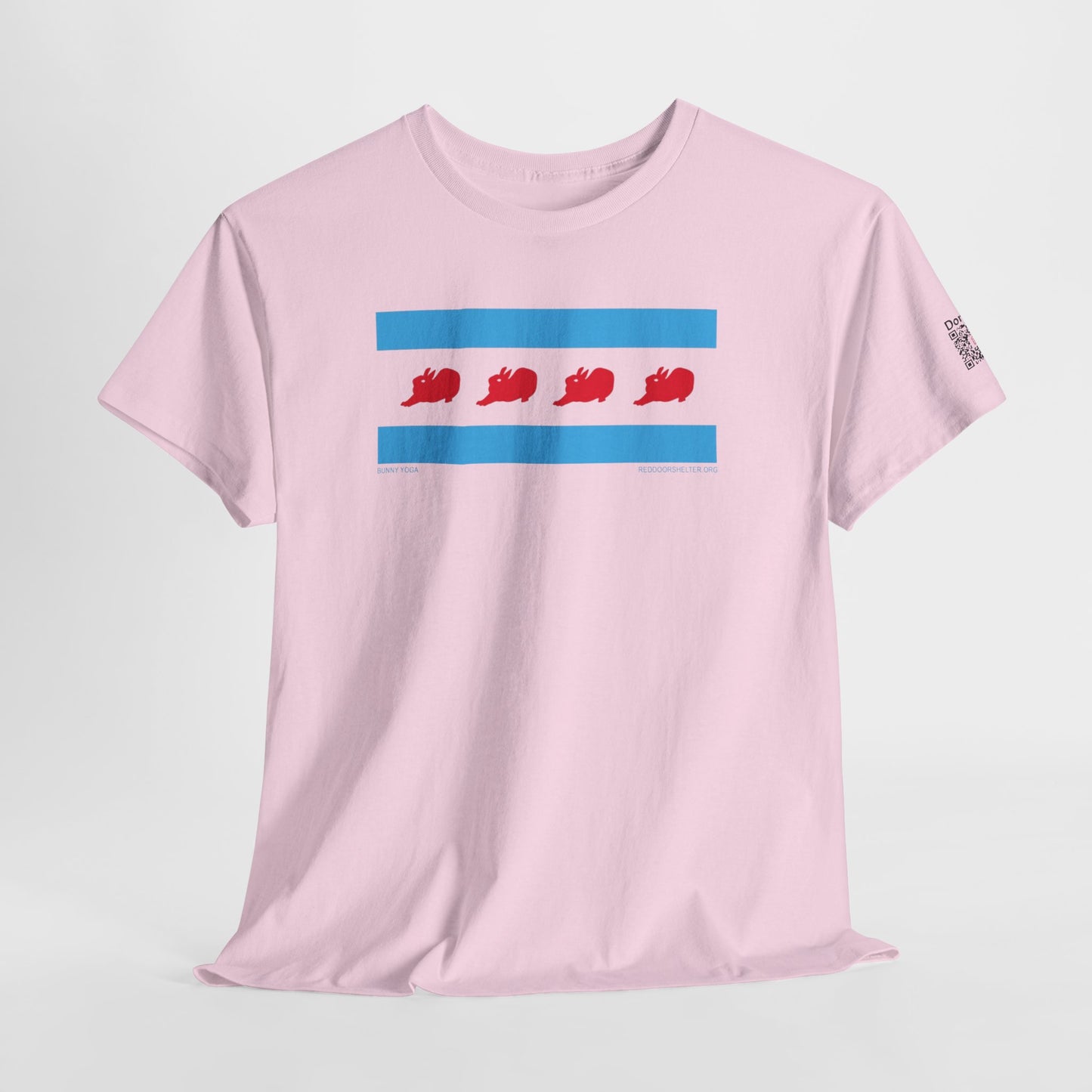 Red Door Bunny Yoga Collection T-Shirt