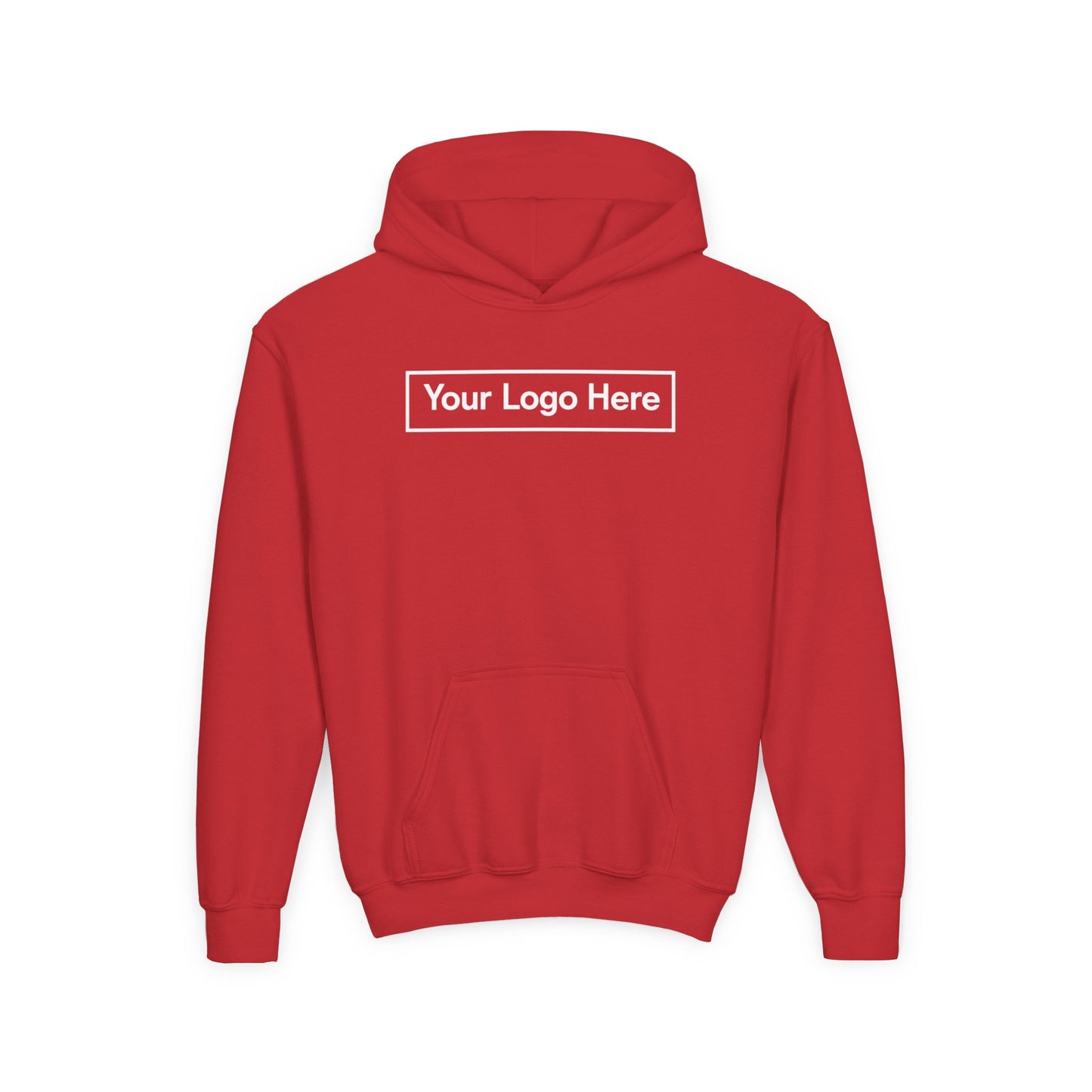 Youth Hoodie — Example Logo