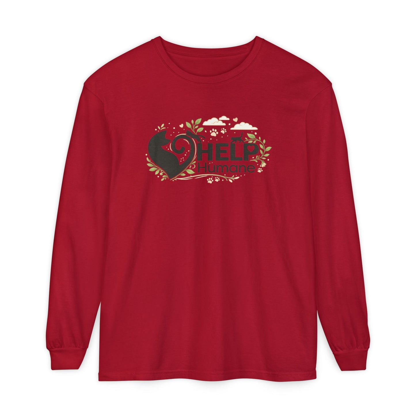 NEW! Eco Style Help Humane Long Sleeve