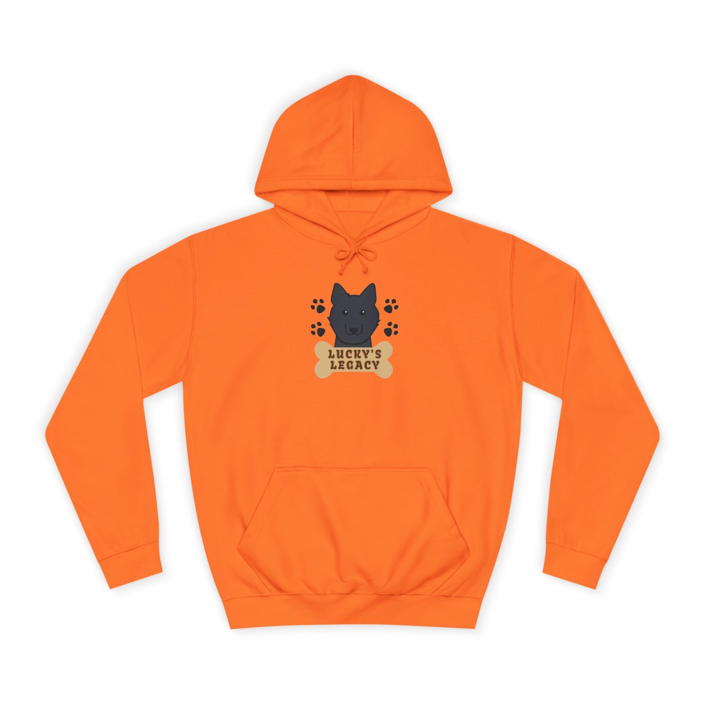 Lucky's Legacy Rescue Special Requested Orange Hoodie!