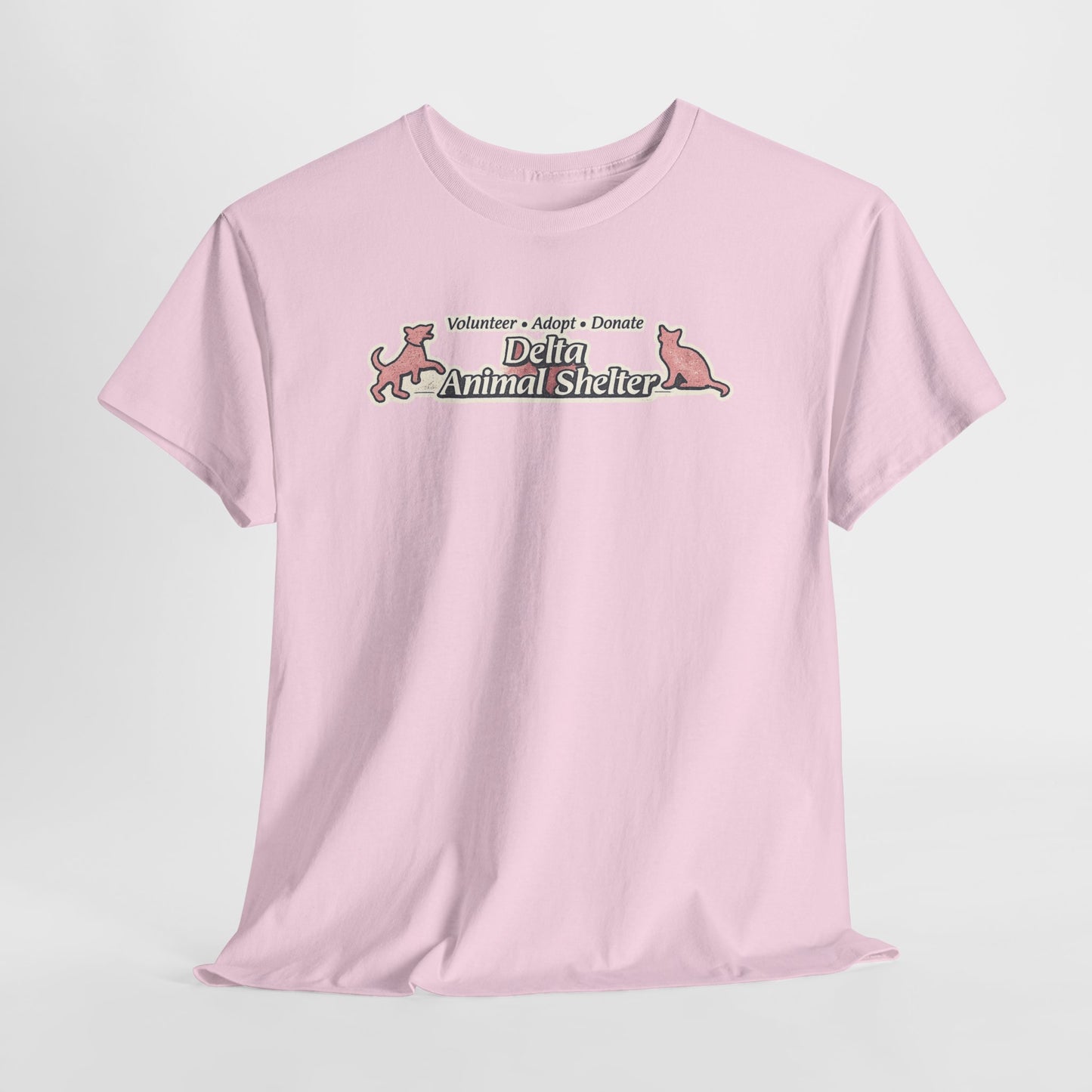 Delta Animal Shelter Volunteer "Retro" Collection T-Shirt (Internal)