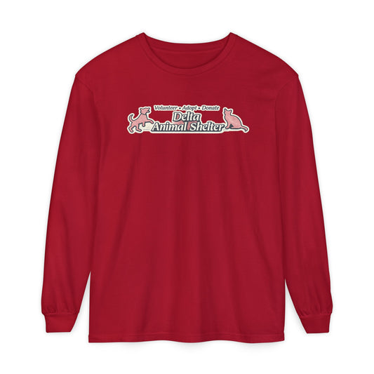 Delta Animal Shelter Long Sleeve "Retro" Collection Tee