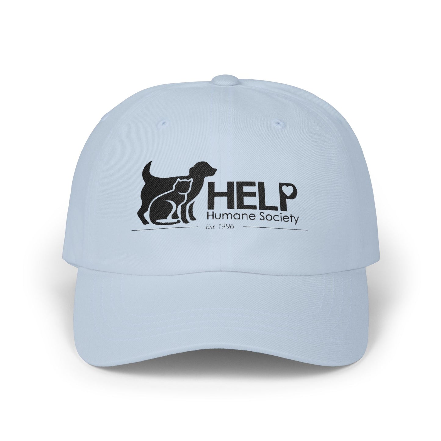 HELP Humane Society Dog Logo Cap – Rescue Awareness Embroidered Hat