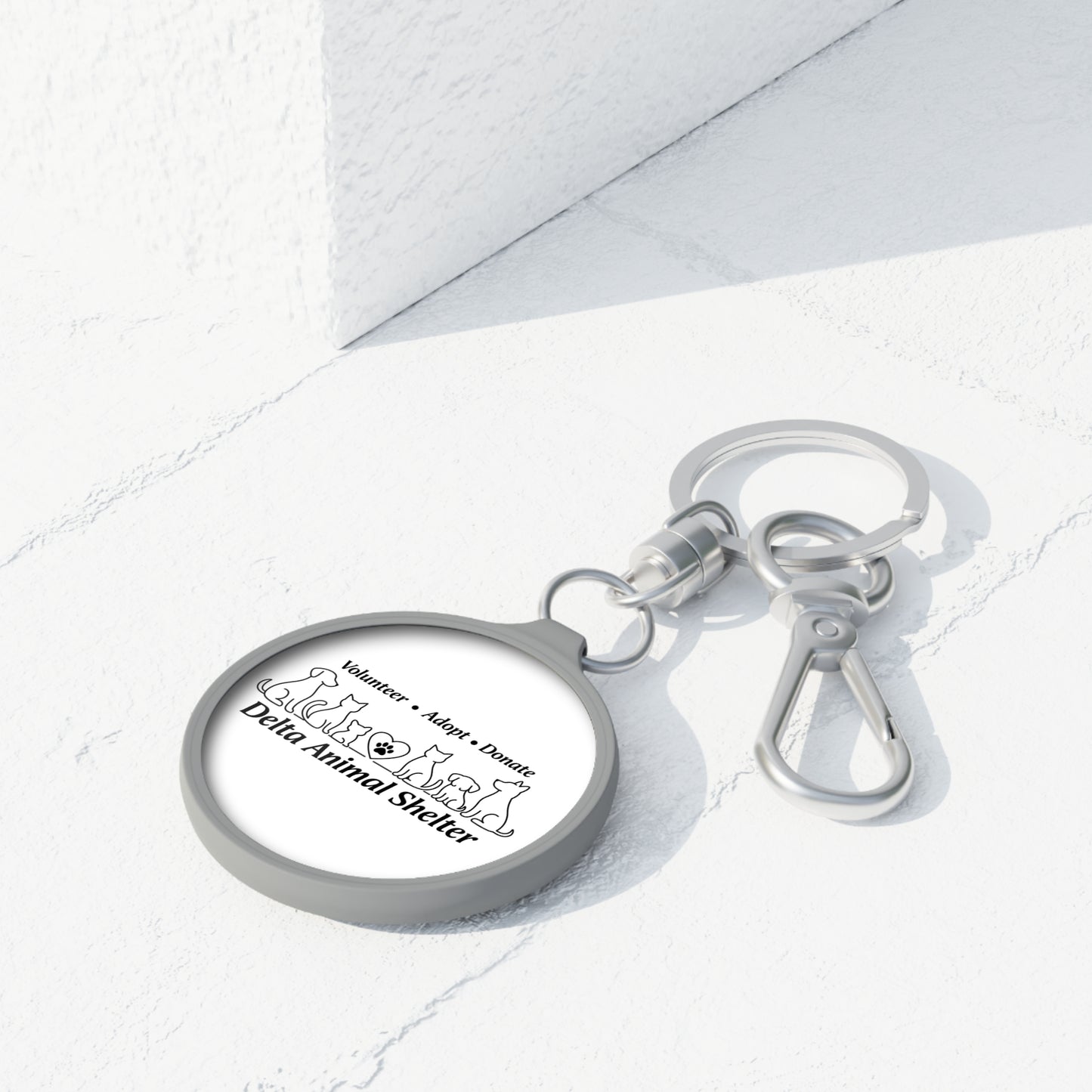 Delta Animal Shelter Keyring all the Animals