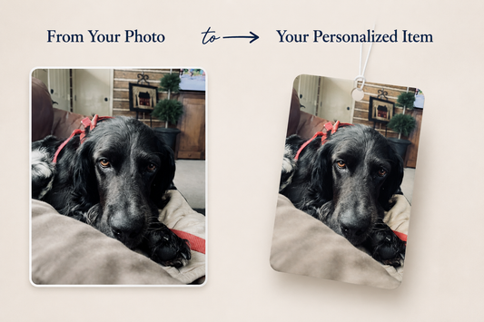 Bring Them With You™ Personalized Car Freshener