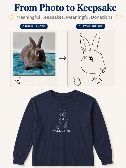 Printed Premium Unisex Garment-dyed Custom Long Sleeve T-Shirt