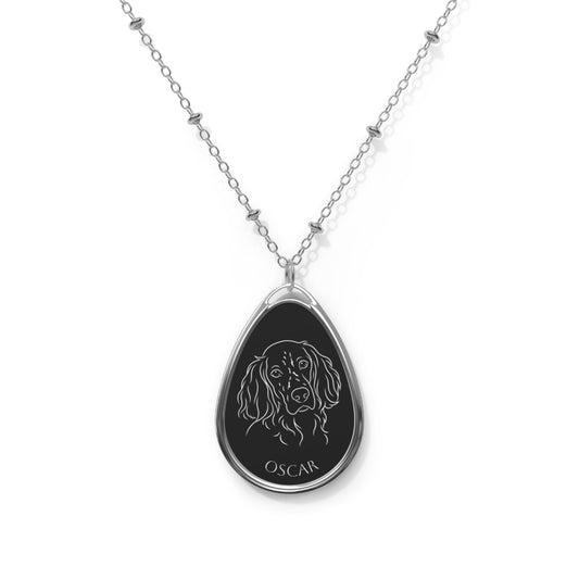 Animal Outreach Personalized Necklace - Minimalist Line Art or Studio Art