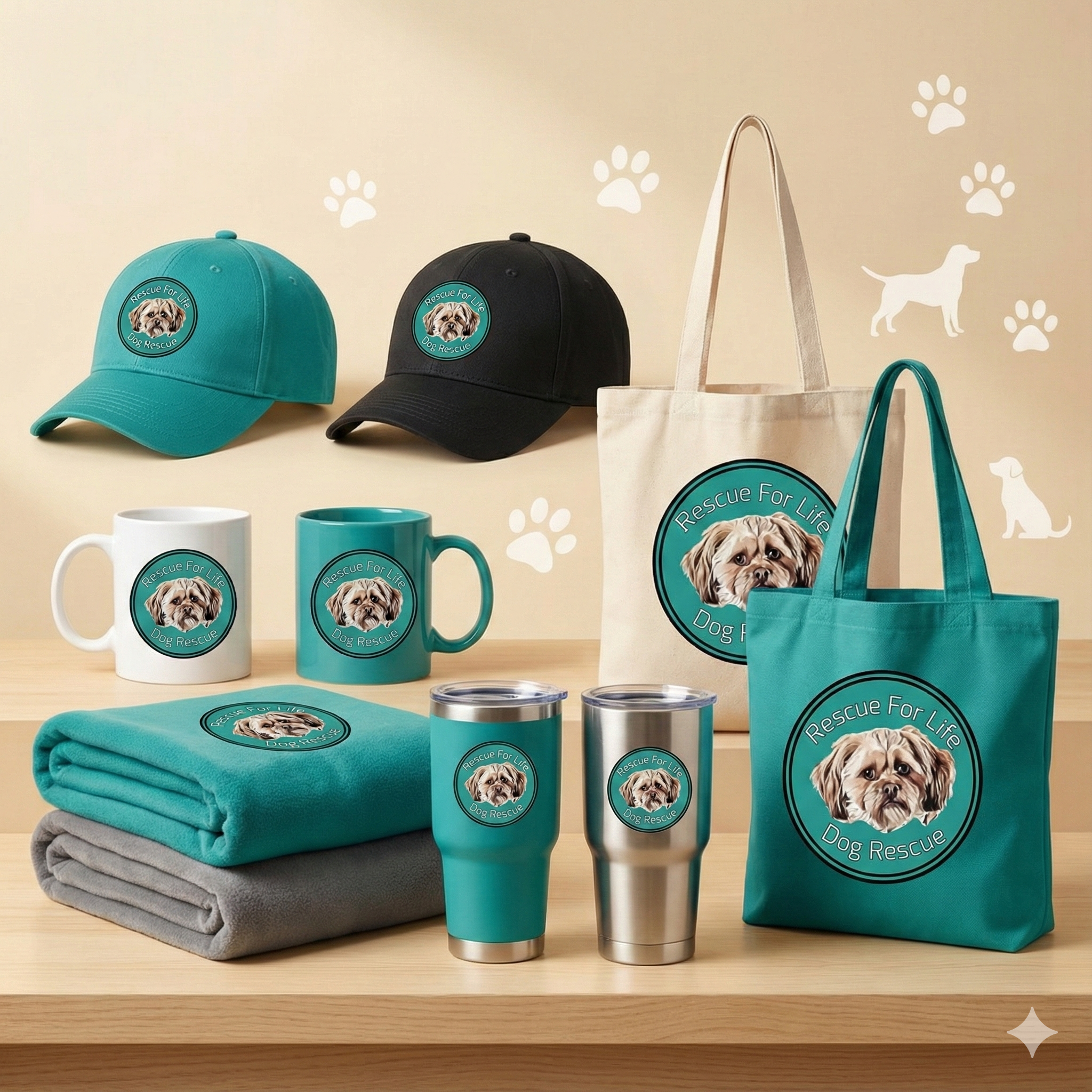 Rescue For Life Merchandise – Proudly Fundraising