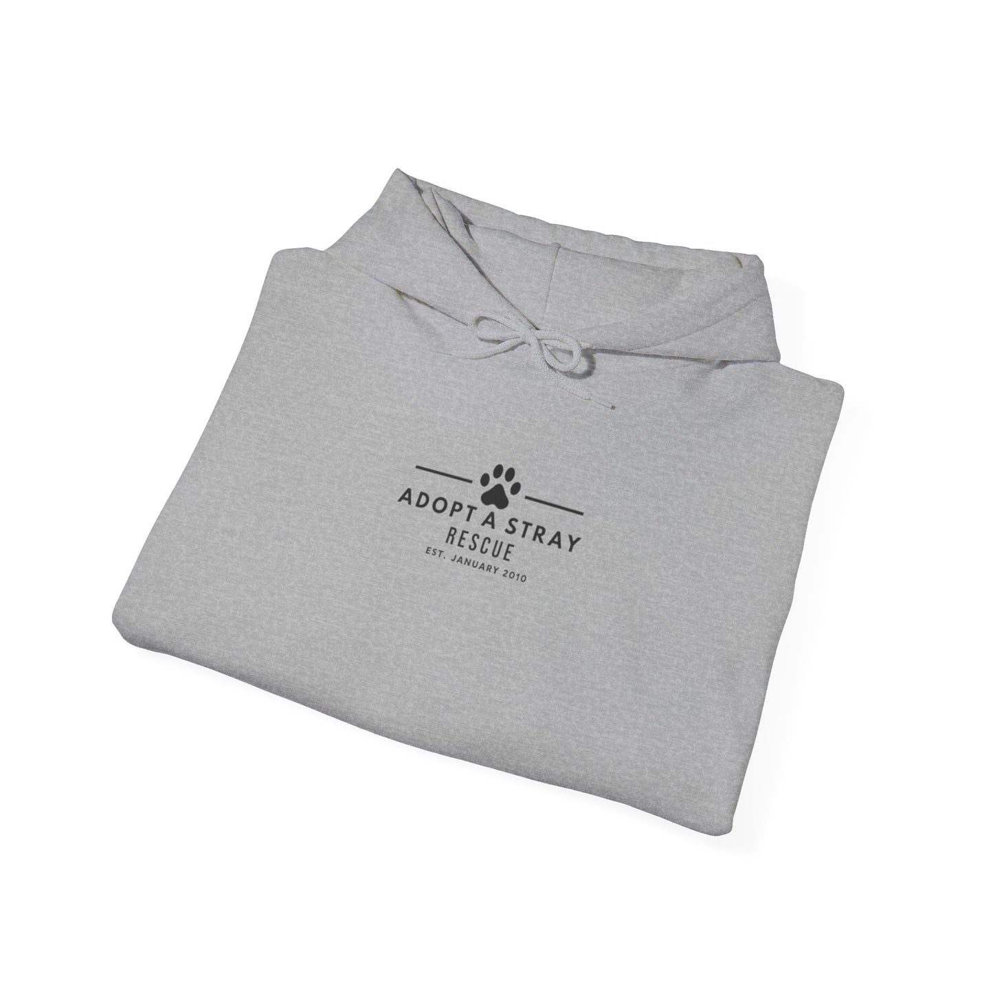 Adopt a Stray Rescue Hoodie — Animal Rescue Awareness Sweatshirt