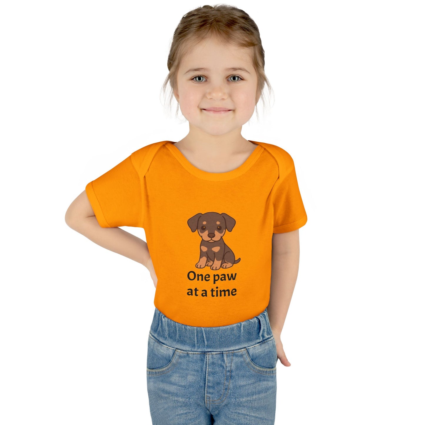 Doberman Rescue Adorable Baby Bodysuit