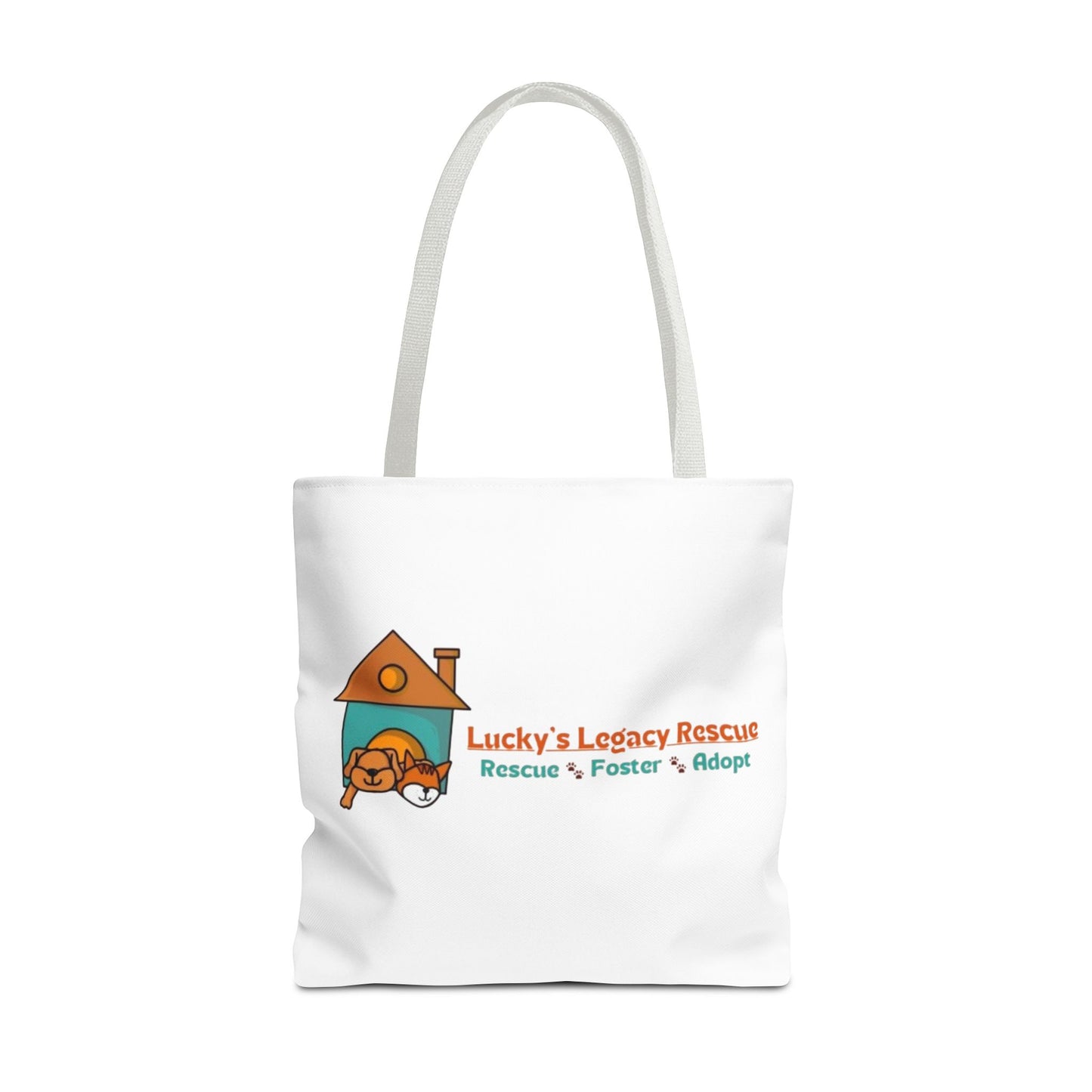 Lucky's Legacy Rescue Logo Tote (Rescue • Foster • Adopt)