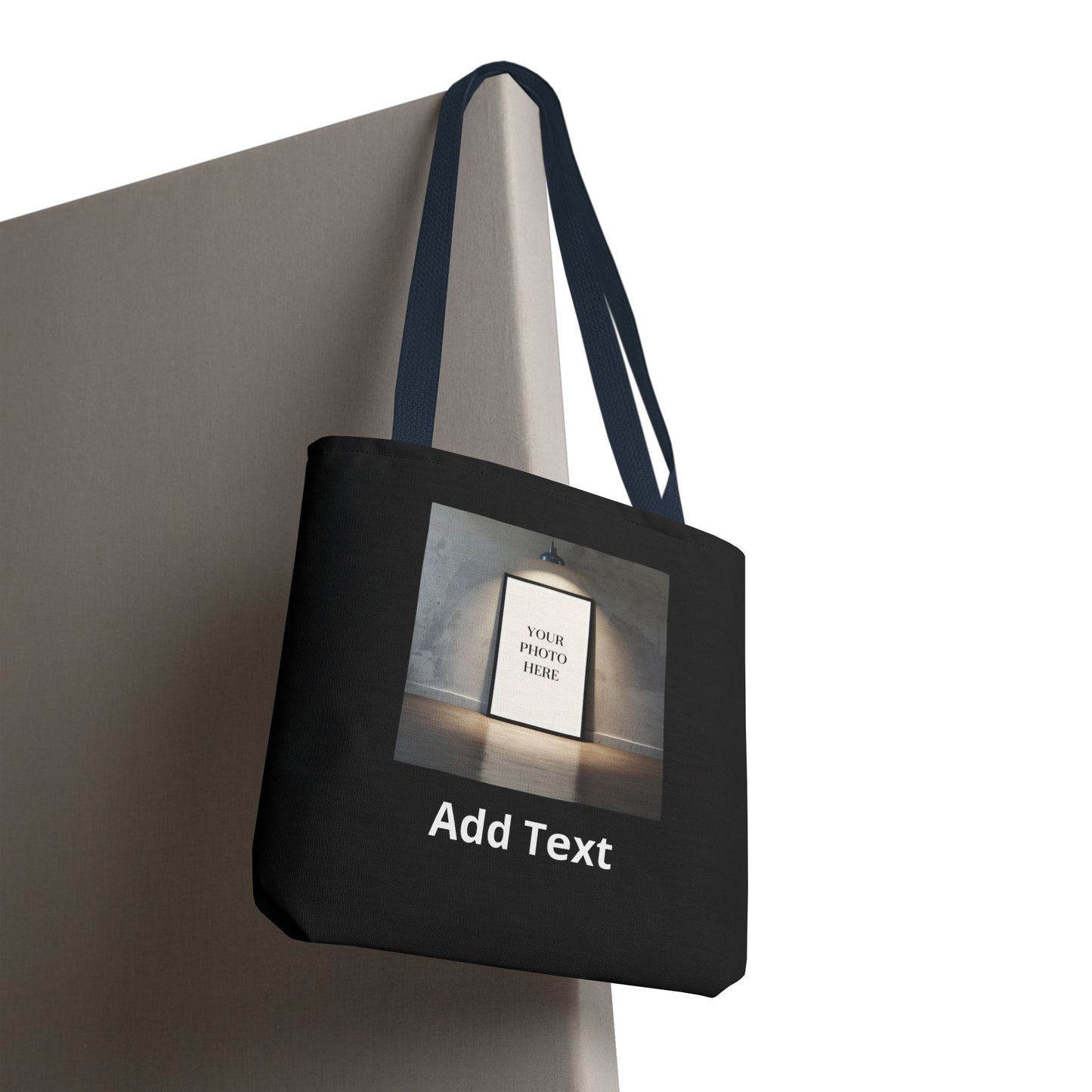 Custom Photo Tote Bag — Personalized Photo & Add Text