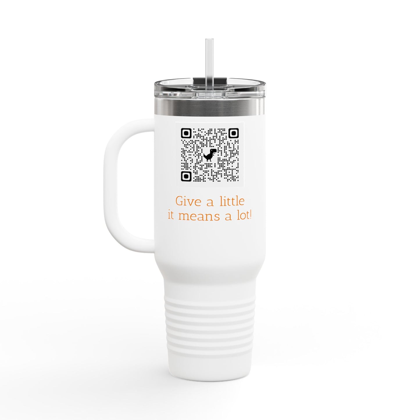 Happy Tails Insulated Travel Mug, 40oz Tumbler