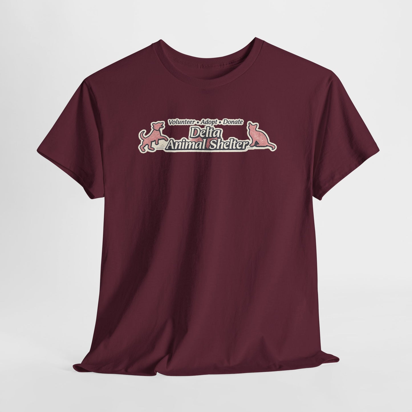 Delta Animal Shelter Volunteer "Retro" Collection T-Shirt (Internal)