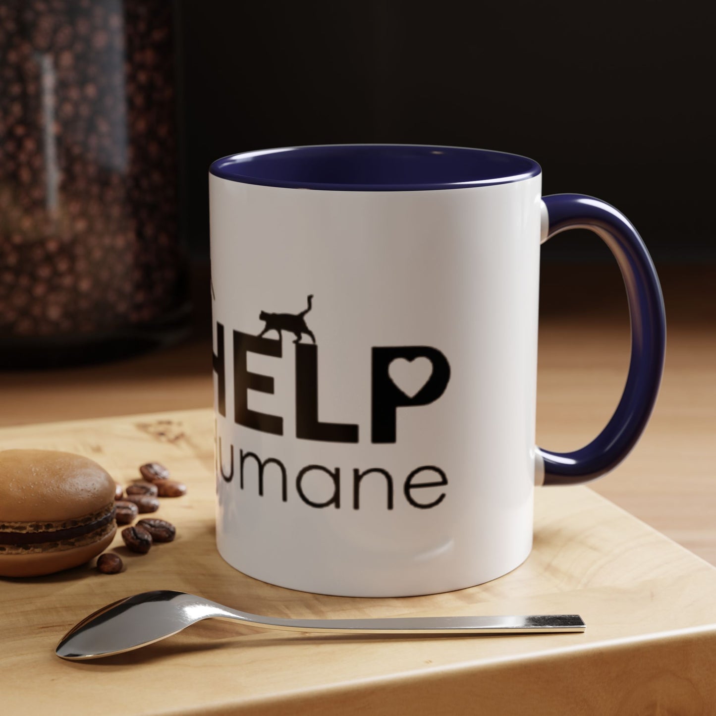 HELP Humane Society Coffee Mug — Donate & Support Pet Rescue (11/15oz)