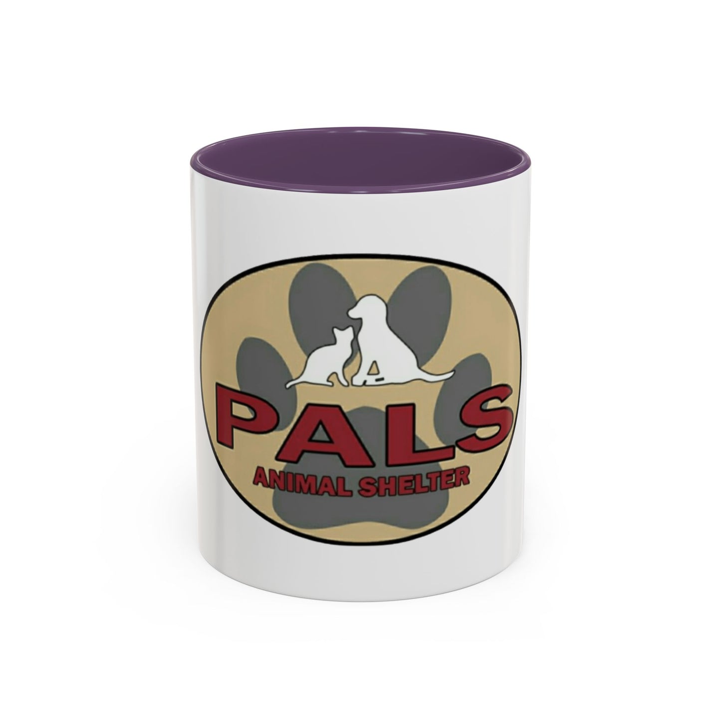 PALS Animal Shelter Coffee Mug – Paw Print Rescue Supporter 11/15oz