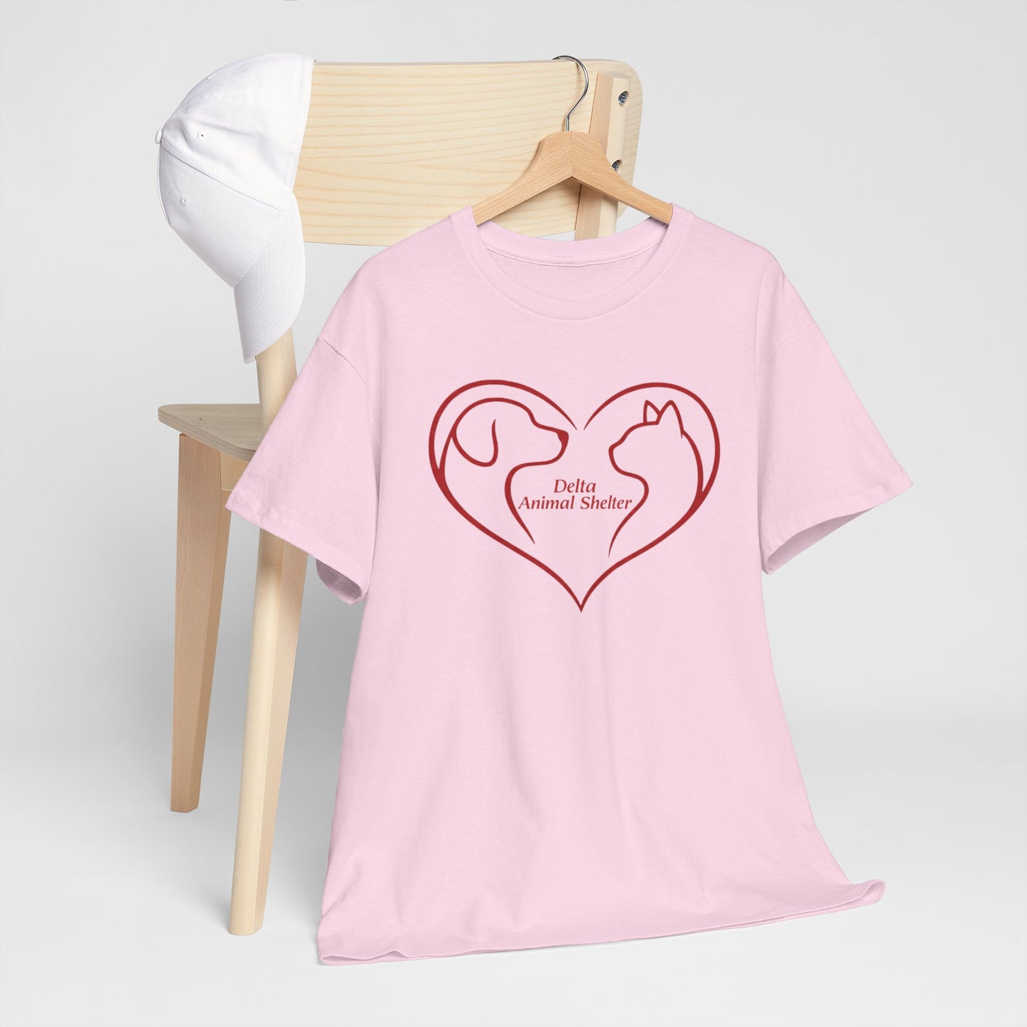 Delta Animal Shelter Heart T-Shirt