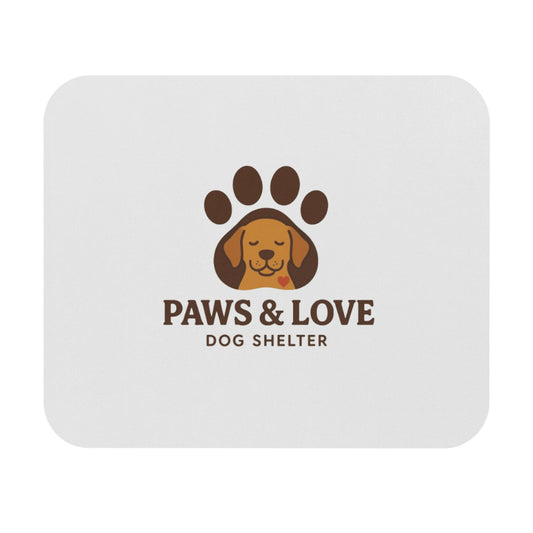 Paws & Love Dog Shelter Mouse Pad