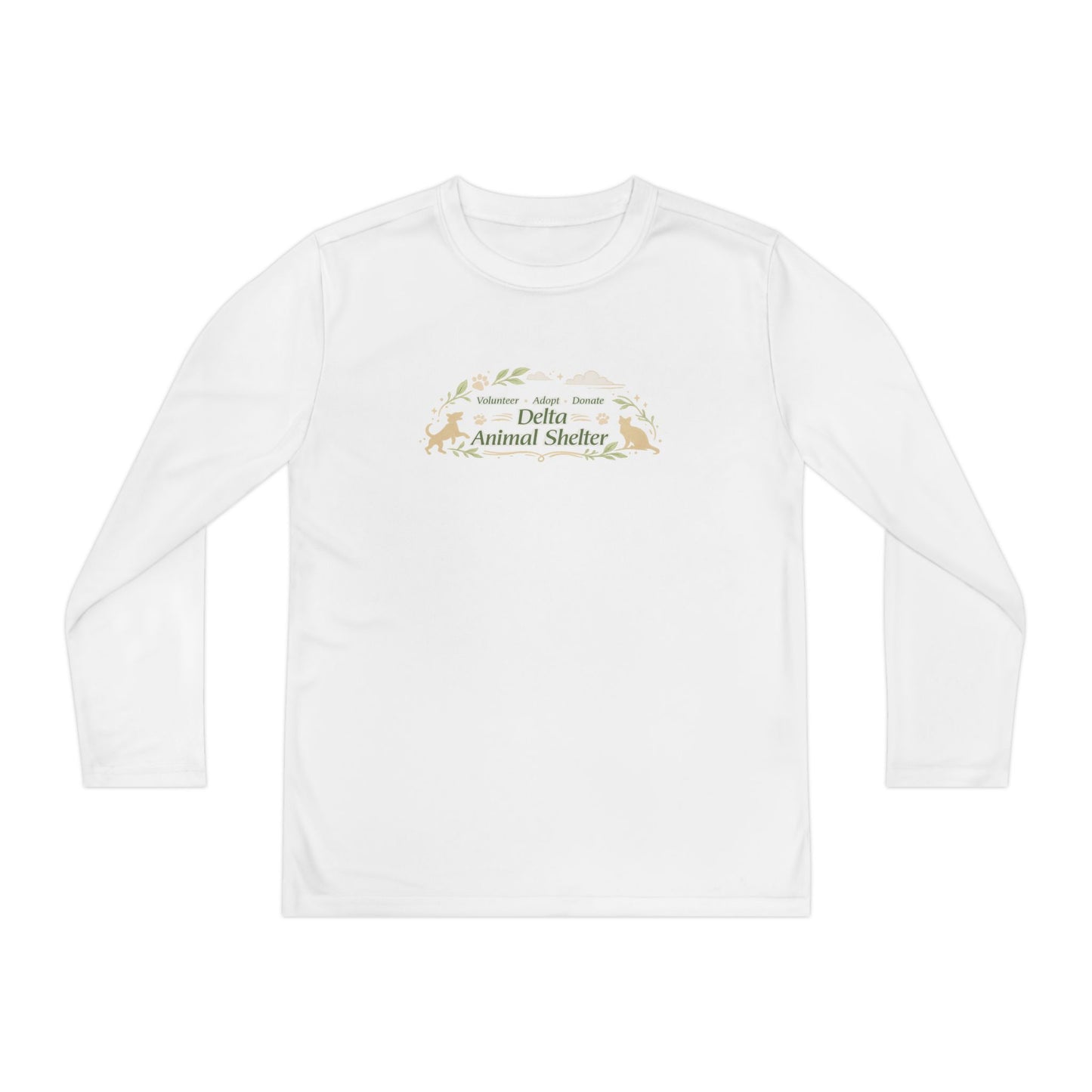 Youth Long Sleeve Delta Animal Shelter "Eco" Collection