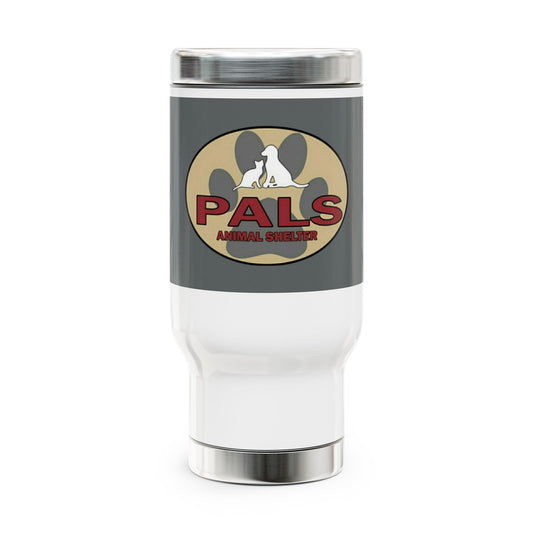 PALS Animal Shelter 14oz Stainless Travel Mug with Handle