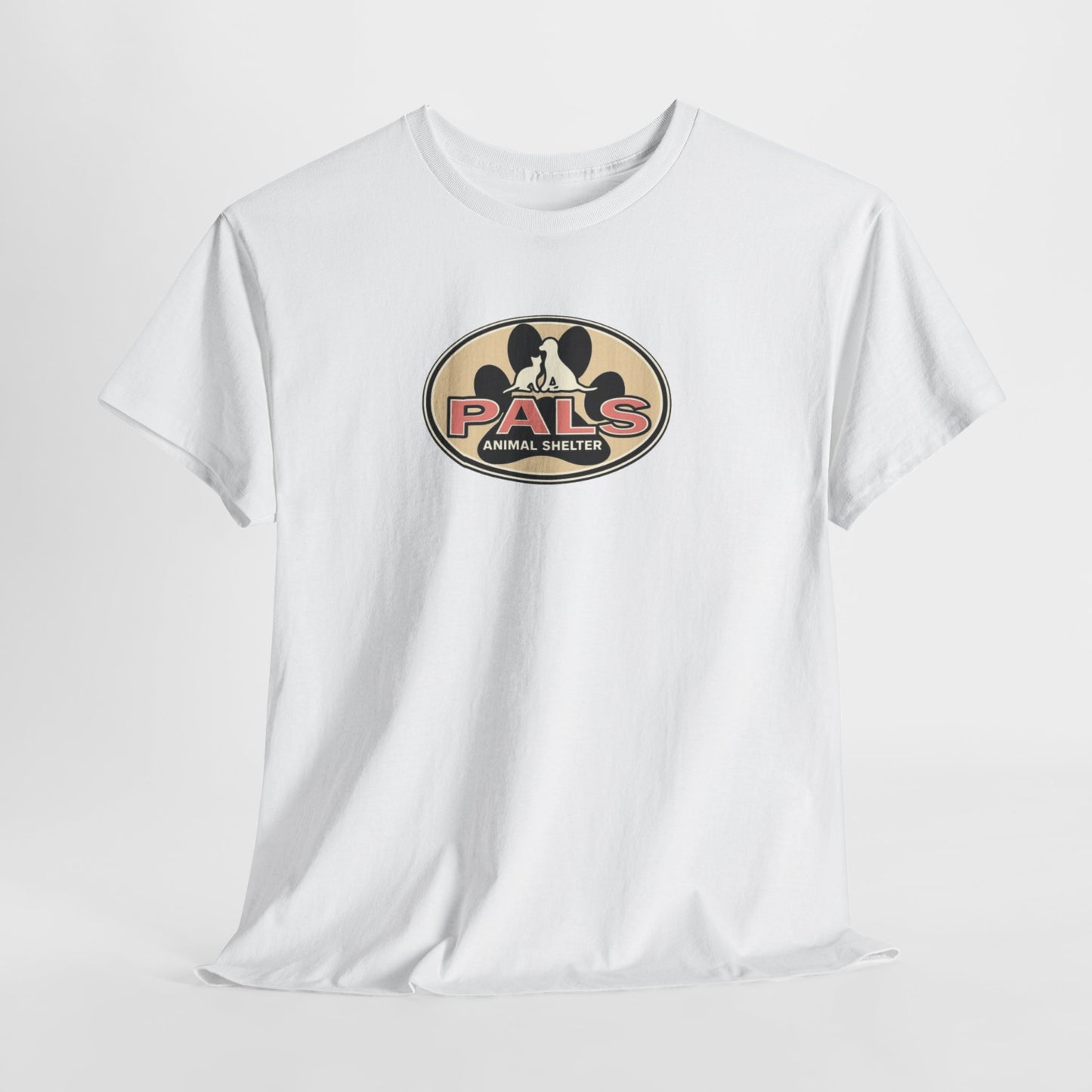 PALS Animal Shelter Retro Style Logo Tee