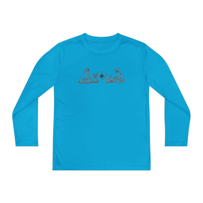 Youth Long Sleeve Delta Animal Shelter "Line Art" Collection Logo on Back