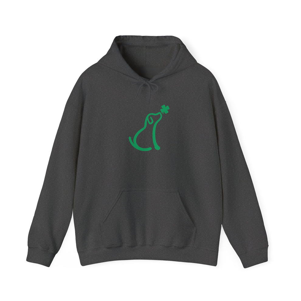 Delta Animal Shelter St. Patrick's Day Dog Logo Hoodie - Delta Logo on ...