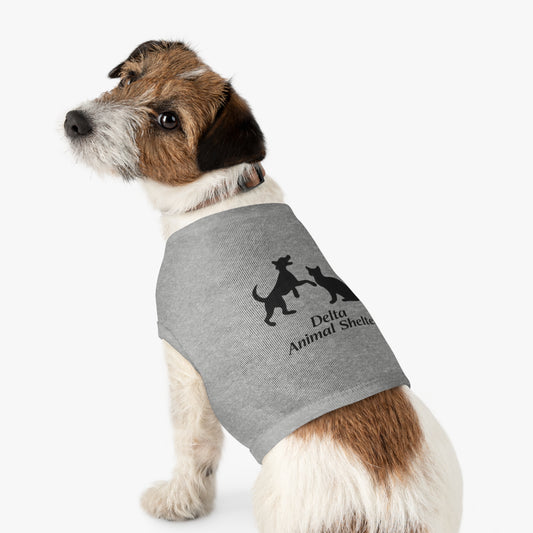 Delta Animal Shelter Pet Tank Top — Dog & Cat Logo Jersey