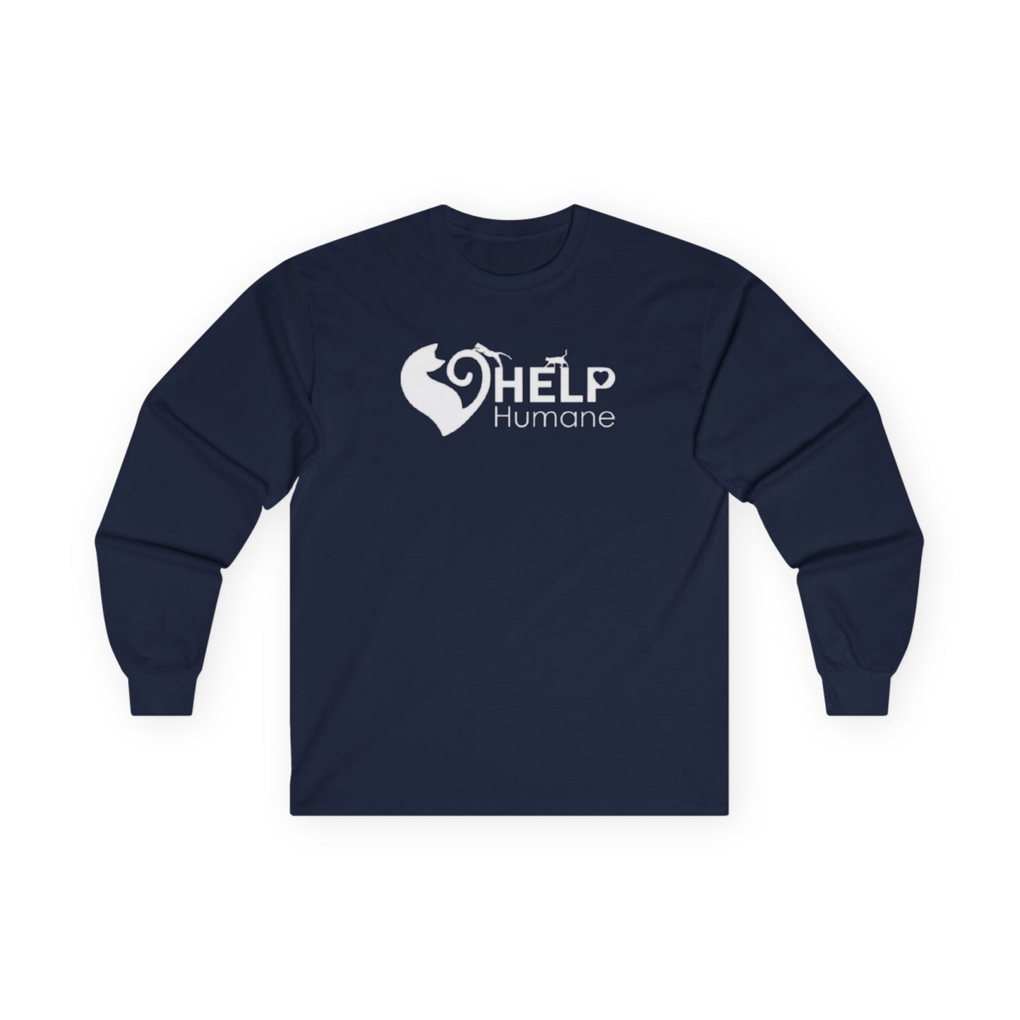 HELP Human Long Sleeve Tee — Inventory Collection