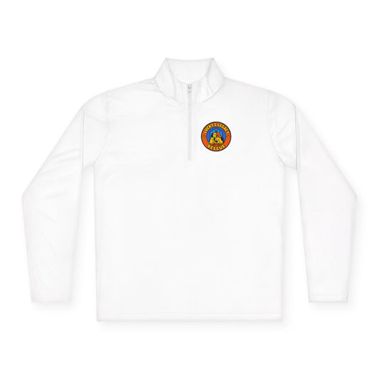 New!  Lucky's Legacy Quarter-Zip Pullover Updated Logo