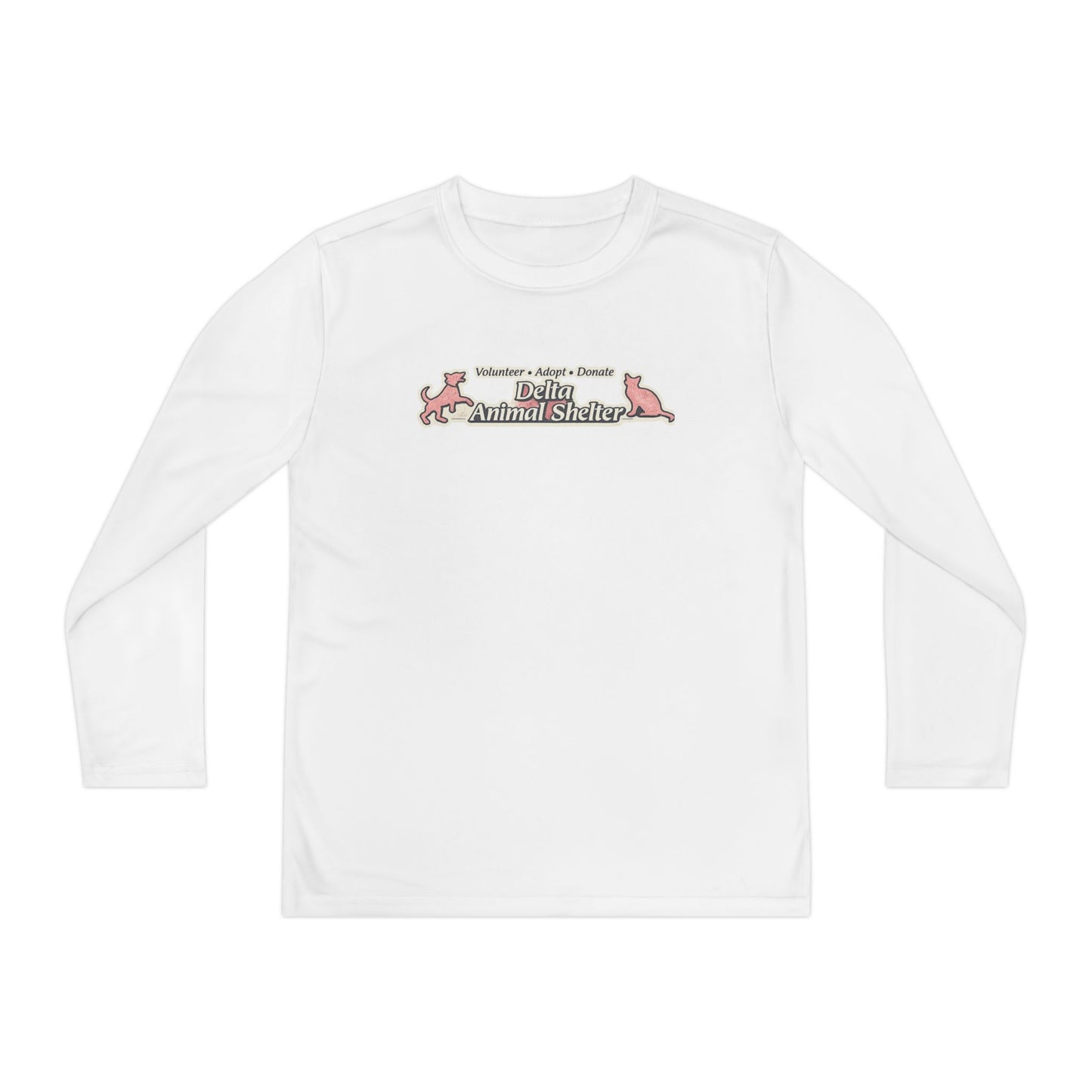 Youth Long Sleeve Delta Animal Shelter "Retro" Collection