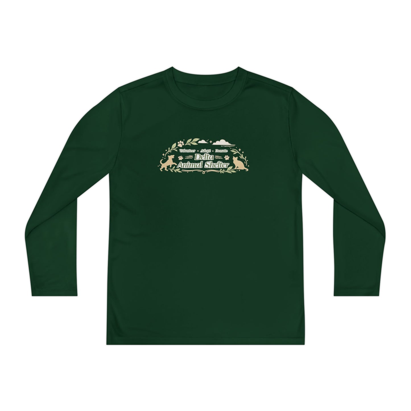 Youth Long Sleeve Delta Animal Shelter "Eco" Collection