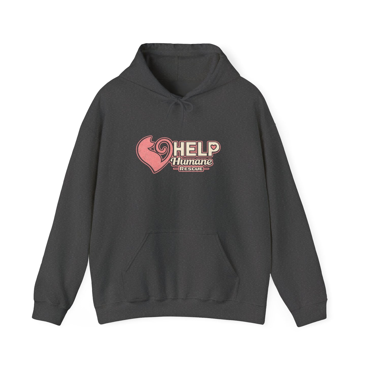 NEW! Retro Style Help Humane Fundraising Hoodie