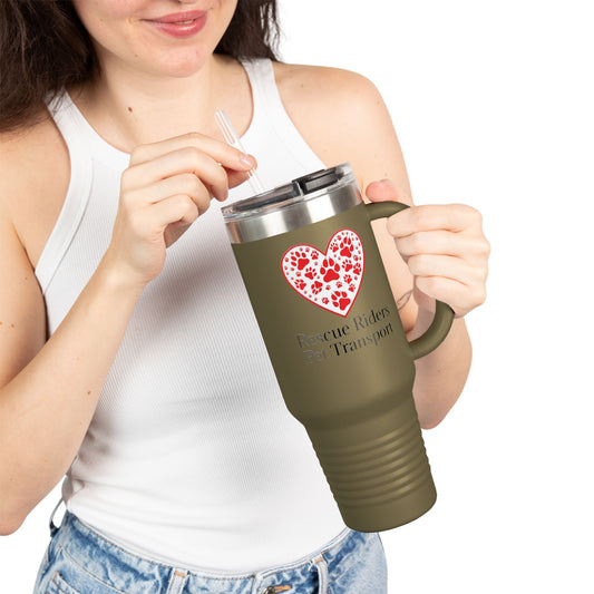 Rescue Riders Pet Transport 40oz Insulated Travel Mug