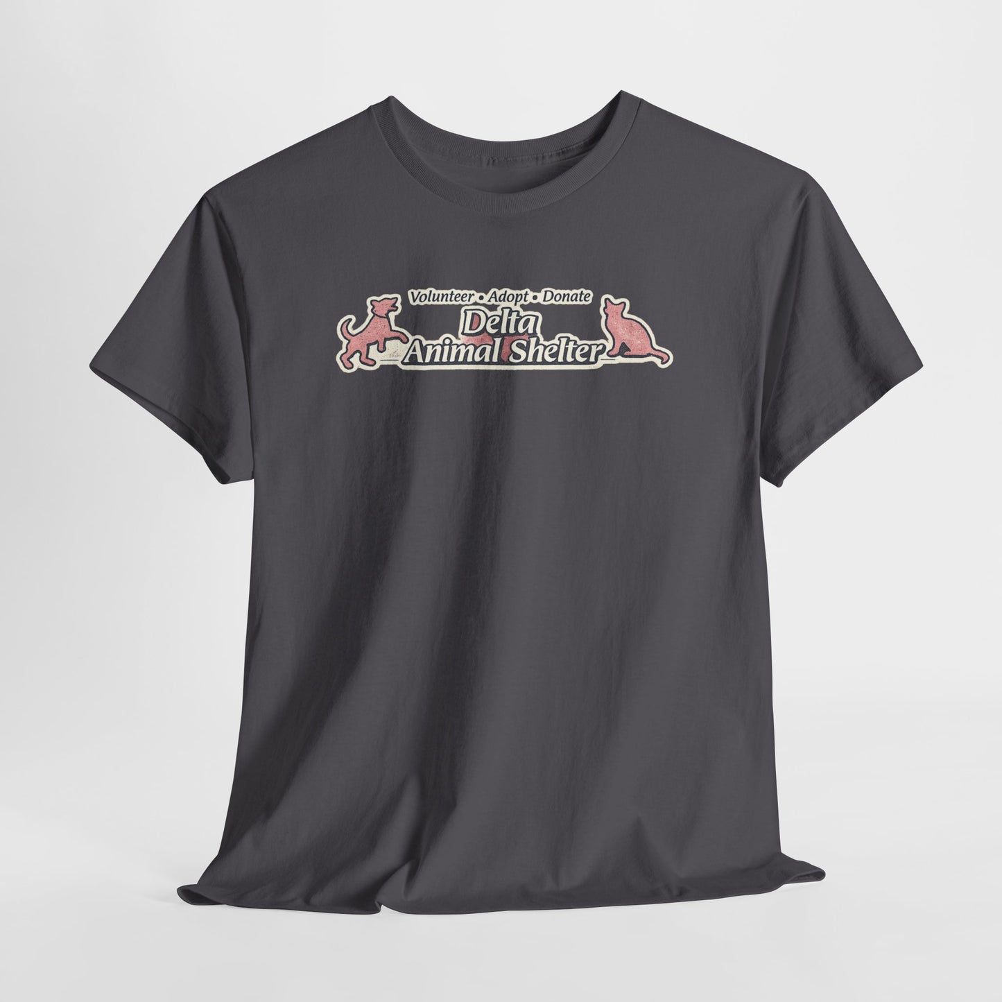 Delta Animal Shelter Volunteer "Retro" Collection T-Shirt