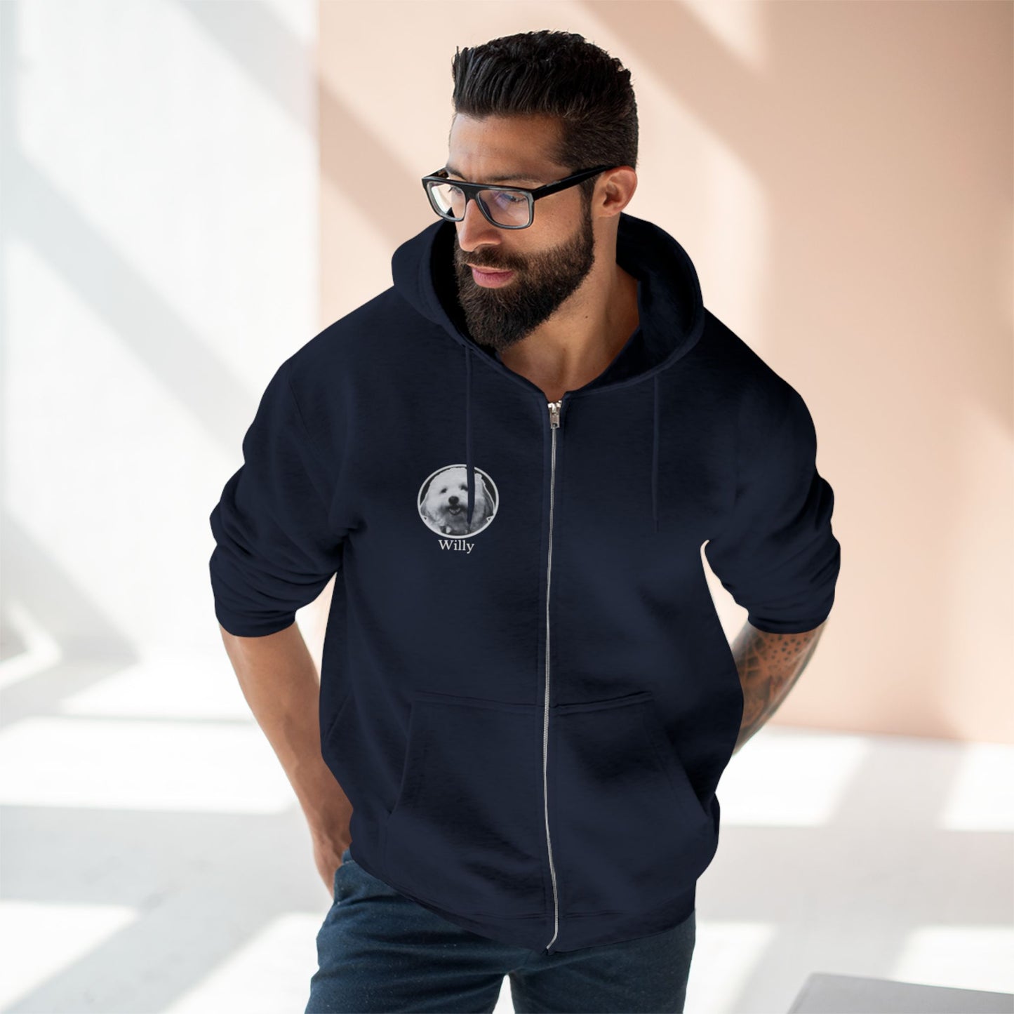 W.J. Print Hoodie w/Name